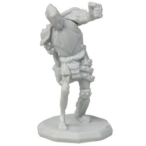 Buy now 28 Paintable Fantasy Mini Figures- All Unique Designs- 1" Hex-Sized Compatible w DND Dungeons Dragons, Pathfinder, RPG Tabletop Games- Features Goblins, Orcs, Gnolls, Skeletons & More at indiglob india