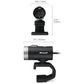 Microsoft LifeCam Cinema Webcam for Business - Black with built-in noise cancelling Microphone, Light Correction, USB Connectivity, for video calling on Microsoft Teams/Zoom, Windows 8/10/11