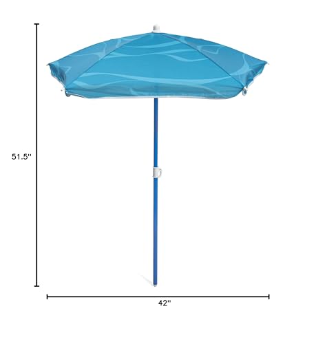 Buy now Step2 42-Inch Wave Umbrella, Kids Shade Umbrella, For Any Outdoor Activity at indiglob india