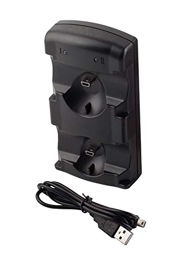 Buy now VSEER PS3 Controller Charging Dock Charging Station 2 in 1 with LED Light Indicator Compatible for Original PS3/MOVE Controller, Black at indiglob india