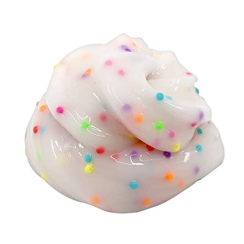 Buy now Cra-Z-Slimy Cake Batter Slime – 24 oz Extra Large Scented White Slime with Colorful Sprinkle Beads – Stretchy, Gooey, Mix-in Texture Fun at indiglob india