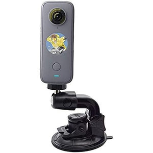 Car Mount Suction Cup Dashboard Camera Holder, Compatible with Insta360 One X2, Portable Vehicle DVR