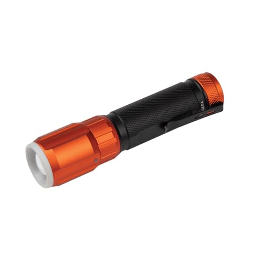Buy now Klein Tools 56412 Rechargeable LED Flashlight with Flood Light, 500 lumens, USB-C Rechargeable, Pocket Clip, Magnet, for Professional Work at indiglob india