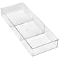 Whitmor 6-Section Clear Drawer Organizer
