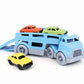 Buy now Green Toys Car Carrier, Blue - Pretend Play, Motor Skills, Kids Toy Vehicle. No BPA, phthalates, PVC. Dishwasher Safe, Recycled Plastic, Made in USA. at indiglob india