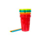 Buy now The First Years Take & Toss Straw Cup, Boy, 10 oz, Multicolor, 4 Count at indiglob india