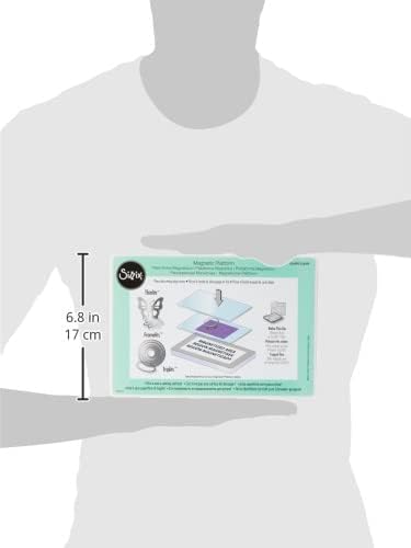 Buy now Sizzix 656499 BIGkick/Big Shot/Vagabond Magnetic Platform, 6.125 by 8.875 by .625-Inch at indiglob india