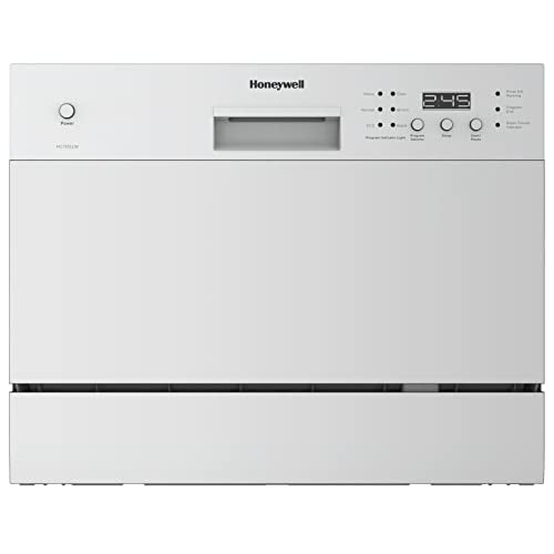 Buy now Honeywell Countertop Dishwasher with 6 Place settings, 6 Washing Programs, Stainless Steel Tub, UL/Energy Star- Stainless Steel at indiglob india