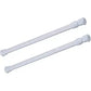 Tension Rods, 4 Pack 15.7-28 Inches Adjustable Spring Steel Cupboard Bars Tension Curtain Rod Shower Rod Extendable Width