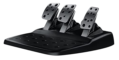 Buy now Logitech Driving Force G920 Steering Wheel and Pedals, 941-000123 (Steering Wheel and Pedals f/PC and Xbox One) (Renewed) at indiglob india