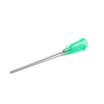14 Gauge 1.5 Inch Industrial Blunt Tip Dispensing Needle with Luer Lock,Precision Applicator (Olive, 50 PCS)