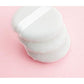 Colorfully 2pcs Extra Large Jumbo Size (5 inch) smooth cosmetic setting loose baby powder puff
