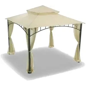 Garden Winds Replacement Canopy for Target Madaga Gazebo, Beige