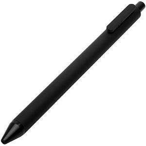 Kaco Pure Black 0.5mm Extra Fine Point Retractable Gel ink Pen,Pack of 10