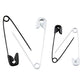 Buy now Singer Asst Black and White Professional Style Safety Pins, Multisize, 25-Count at indiglob india