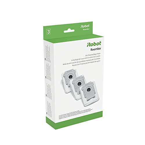 Buy now iRobot Authentic Replacement Parts - 3 Count (Pack of 1) Dirt Disposal Bags Compatible with Roomba Clean Base Models i1+, i3+, i4+, i5+, i7+, i8+, Combo j8+, j9+ at indiglob india