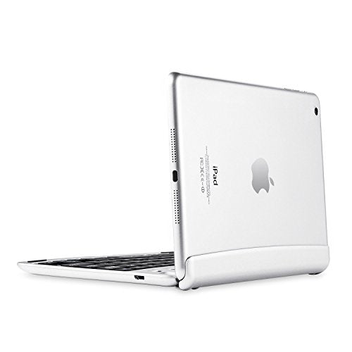 Buy now Arteck Ultra-Thin Apple iPad Mini Bluetooth Keyboard Folio Case Cover with Built-in Stand Groove for Apple iPad Mini 3/2 / 1 / iPad Mini with Retina Display with 130 Degree Swivel Rotating at indiglob india