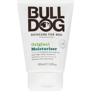 BULLDOG Mens Skincare and Grooming Face Moisturizer Original, 3.3 Fluid Ounce