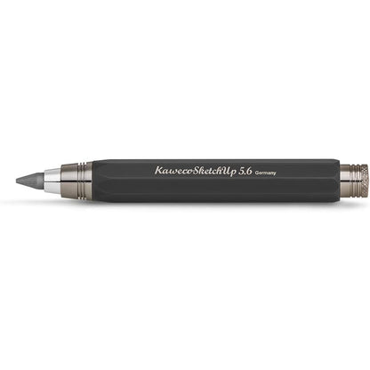 Kaweco SKETCH UP Clutch Pencil 5.6 mm 5B Satin Chrome with Lead Refill I Pencil 10.5 cm