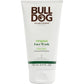 BULLDOG Mens Skincare and Grooming, Original Face Wash/Scrub, 5 Fluid Ounce