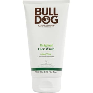 BULLDOG Mens Skincare and Grooming, Original Face Wash/Scrub, 5 Fluid Ounce