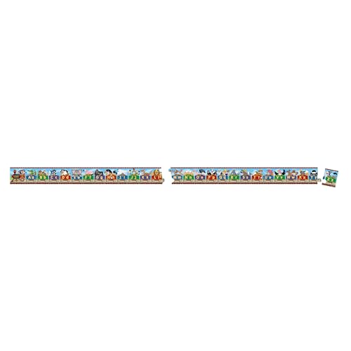 Buy now Melissa & Doug Alphabet Express Jumbo Jigsaw Floor Puzzle (27 pcs, 10 feet Long) - FSC Certified at indiglob india