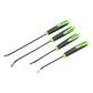 Buy now OEMTOOLS 25429 O Ring and Seal Removal Pick Set, Short and Long Spoon Type Hose and O-Ring Removal Set, Includes 4 Contoured Automotive Picks for Seals, Bushings, Hoses, and O Rings at indiglob india