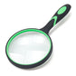 Buy now Large Magnifying Glass 10X Handheld Reading Magnifier for Seniors - 100MM 4INCHES Real Glass Magnifying Lens for Book Newspaper Reading, Insect and Hobby Observation, Science (Green) at indiglob india