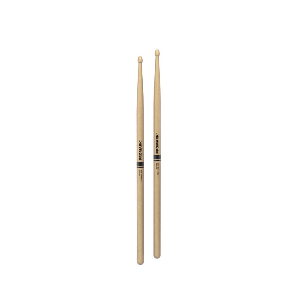 Buy now ProMark Rebound 5A Long Hickory Drumsticks, Acorn Wood Tip, 1 Pair Rebound 5AB One Pair Lacquer, Wood Tip at indiglob india