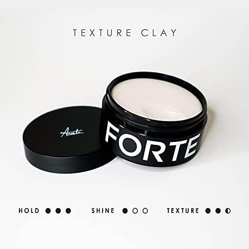 Alex Costa Hair Clay for Men by Forte Series Extreme Hold Men's with Natural Ingredients to Add Texture, Volume and Definition to Thick/Coarse Hair Premium Men's Hair Styling Products - My Store