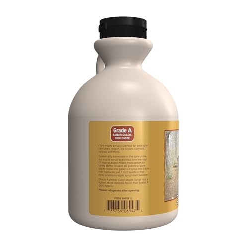 Buy now NOW Foods, Certified Organic Maple Syrup, Grade A Amber Color, 100% Pure, Light Delicate Flavor, Certified Non-GMO, 32-Ounce at indiglob india