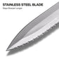Buy now KLEIN TOOLS DK16 Double-Edged Duct Knife, Serrated Stainless Steel Blade, Designed for Duct Board and Insulation, Fixed Blade Knife with Sheath, 5-1/2-Inch at indiglob india