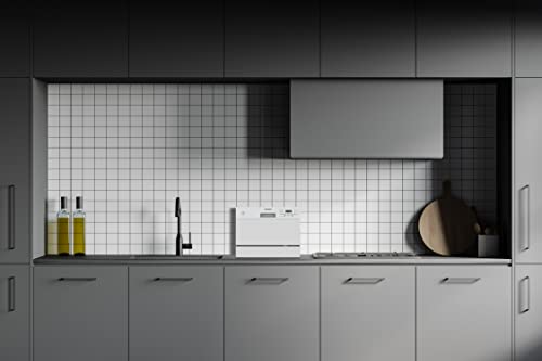 Buy now Honeywell Countertop Dishwasher with 6 Place settings, 6 Washing Programs, Stainless Steel Tub, UL/Energy Star- Stainless Steel at indiglob india
