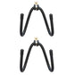 Buy now YYST Skateboard Wall Mount Skateboard Wall Hanger Storage Rack Flexible Hanger - Fit Cruiser Boards, Skateboards, Penny Boards, Longboards,etc- W Style - No Board -2/PK at indiglob india