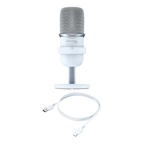 Buy now HyperX SoloCast – USB Condenser Gaming Microphone, for PC, PS4, PS5 and Mac, Tap-to-Mute Sensor, Cardioid Polar Pattern, great for Streaming, Podcasts, Twitch, YouTube, Discord,Black at indiglob india