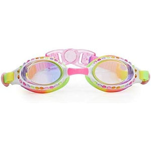 Bling 2o Girls' Swimming Goggles (Ages 3+) UV Protection Latex-Free 100% Silicone Material Anti-Fog Adjustable Nose Piece