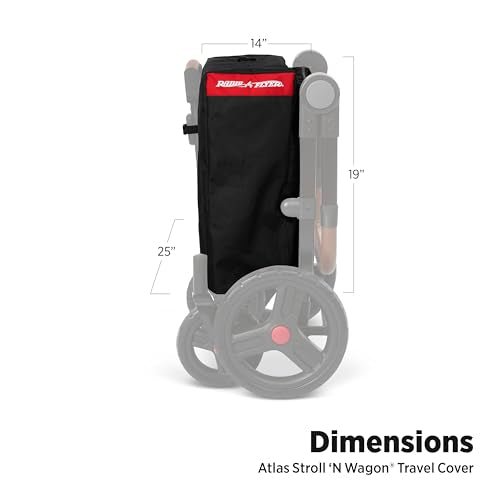 Buy now Baby Stroller Wagon Travel Cover, Toddler Stroller Bag, Radio Flyer Travel Cover for Atlas Stroll ƒ??N Wagons at indiglob india