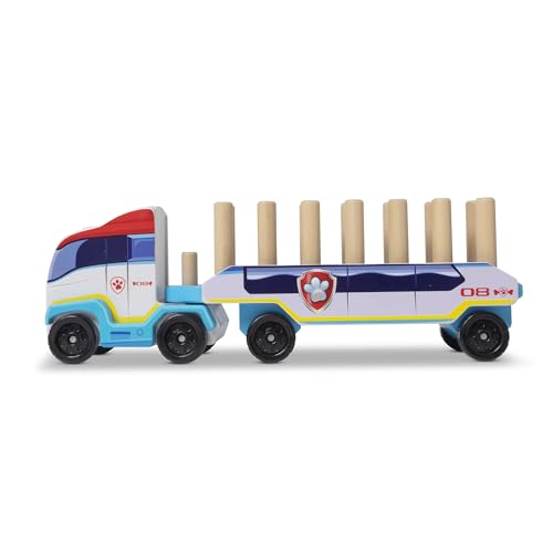 Buy now Melissa & Doug PAW Patrol Wooden ABC Block Truck (33 Pieces) at indiglob india