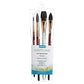 Buy now Princeton Artist Brush Neptune Series 4750 - 4-Piece Synthetic Squirrel Watercolor Paint Brush Set- Includes Aquarelle ??ƒ?� Oval Wash ?« & 2 Round Brushes Sizes 4 & 12 at indiglob india