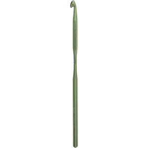 Boye 332621800IM 6" Anodized Aluminum Crochet Hook, Size I9/5.25mm, Green