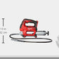 Buy now Milwaukee 2646-20 M18 2-Spd Grease Gun Bare Tool at indiglob india