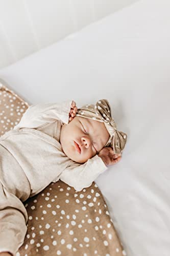 Buy now Copper Pearl Large Premium Knit Baby Swaddle Receiving Blanket Fawn at indiglob india