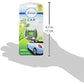Buy now Febreze Car Air Freshener, 2 Gain Original and 2 Gain Island Fresh Scents, Odor Eliminator for Strong Odors (4 Count) at indiglob india