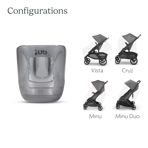 Buy now UPPAbaby Cup Holder for Vista, Cruz and Minu Strollers/Quick Attachment/Holds Beverages of Various Sizes/Folds Attached at indiglob india