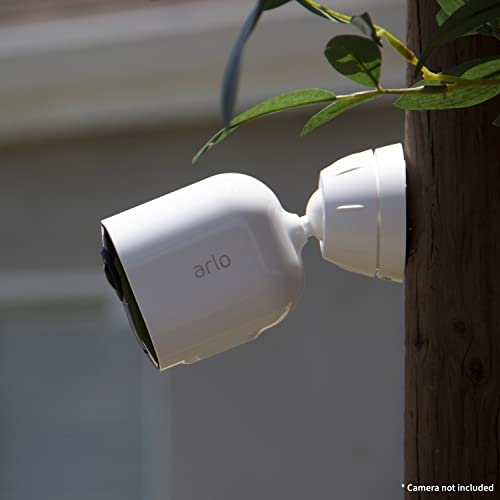 Buy now Arlo Total Security Mount - Arlo Certified Accessory - Anti-Theft Mount, Locks Camera into Place, Works with Arlo Ultra, Ultra 2, Pro 3 and Pro 4 Cameras, White - VMA5100-10000S-cr (Renewed) at indiglob india