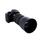 Buy now JJC Reversible Lens Hood Shade for Canon EF 70-300mm f/4-5.6 is II USM Replaces Canon Lens Hood ET-74B, with Button to Lock or Release at indiglob india