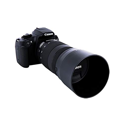 Buy now JJC Reversible Lens Hood Shade for Canon EF 70-300mm f/4-5.6 is II USM Replaces Canon Lens Hood ET-74B, with Button to Lock or Release at indiglob india