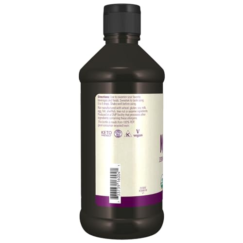 Buy now NOW Foods, Certified Organic Monk Fruit Liquid, Zero-Calorie Liquid Sweetener, Non-GMO, Low Glycemic Impact, 2-Ounce at indiglob india
