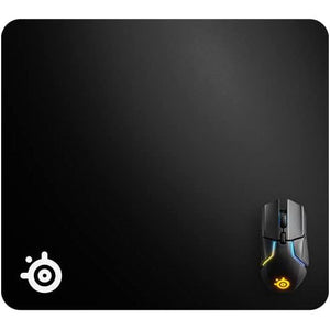 SteelSeries QcK Heavy - Large - Gaming Mouse Pad - Extra Thick Non-Sip Rubber Pad - Exslusive Microfiber Surface - Peak Tracking and Stability - Optimized For Gaming Sensors