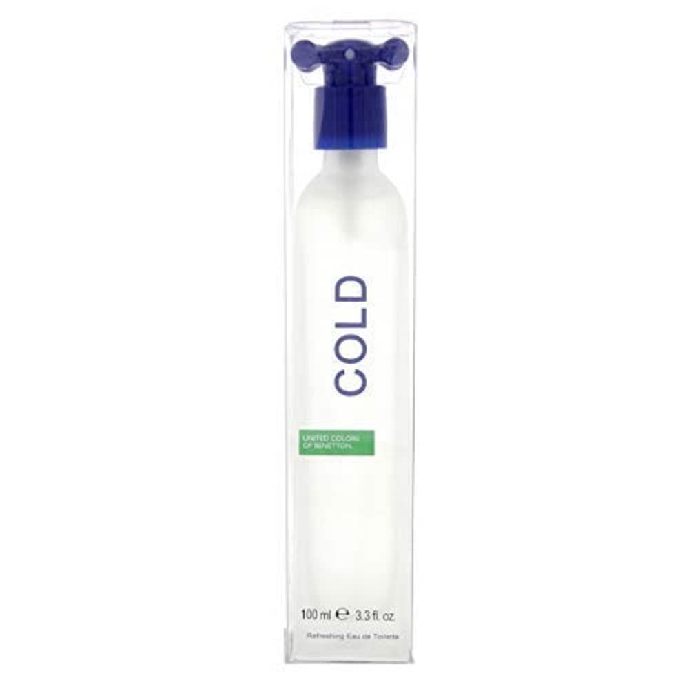 Buy now Benetton Cold for Men Eau de Toilette Spray, 3.3 Ounce 3.3 Fl Oz (Pack of 1) at indiglob india